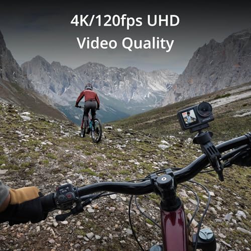 DJI Osmo Action 4 Adventure Combo, 4K/120fps Waterproof Action Camera with a 1/1.3-Inch Sensor, 10-bit & D-Log M Color Performance, Up to 7.5 h with 3 Batteries, Outdoor Camera for Travel, Biking - Image 5