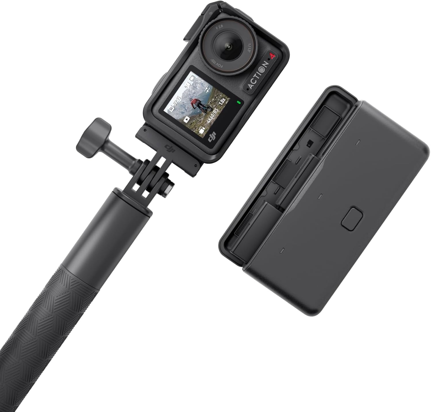 DJI Osmo Action 4 Adventure Combo, 4K/120fps Waterproof Action Camera with a 1/1.3-Inch Sensor, 10-bit & D-Log M Color Performance, Up to 7.5 h with 3 Batteries, Outdoor Camera for Travel, Biking - Image 9